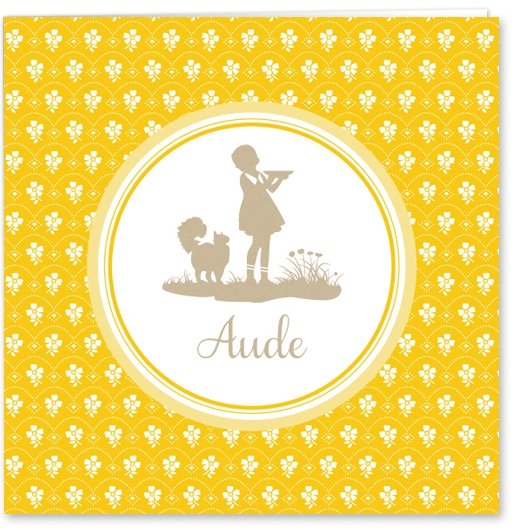Faire part de naissance fille - Patapon - Dioton