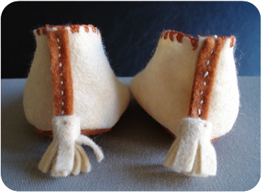 Un Patron De Chaussons Pour Nouveau Ne Activites Et Loisirs